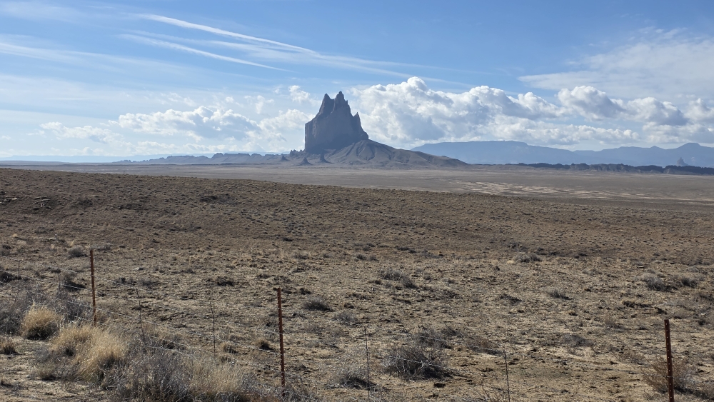 Der Shiprock: ein geologisches Phenomän!