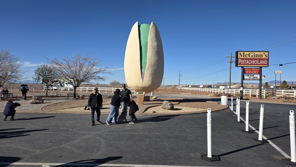 Besuch im Pistachioland: alles rund um die Pistazie zu kaufen.