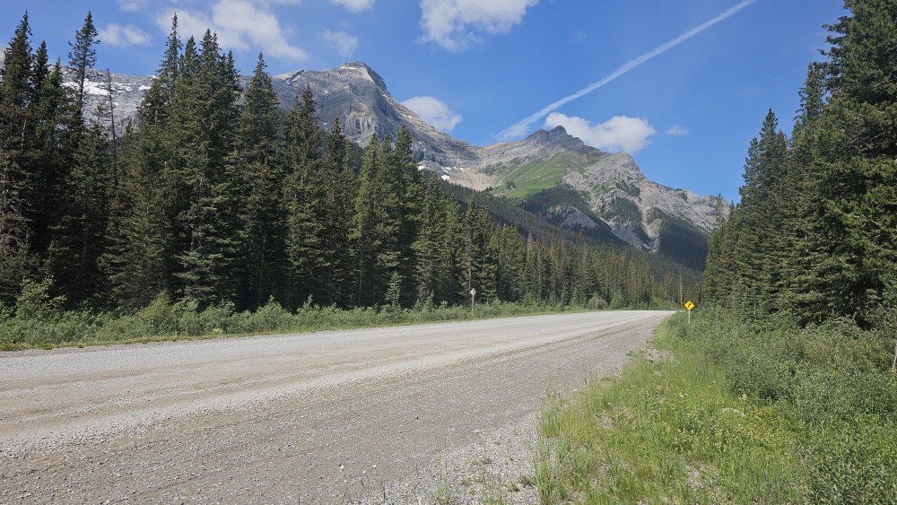 Entlang der Hwy 742 nach Canmore/Banff