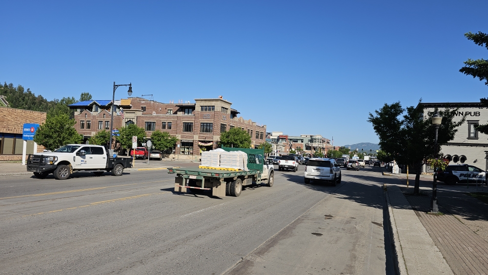 Die Hauptstrasse von Steamboat Springs.