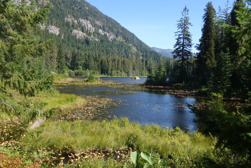 Bergsee in der Nähe von Stehekin