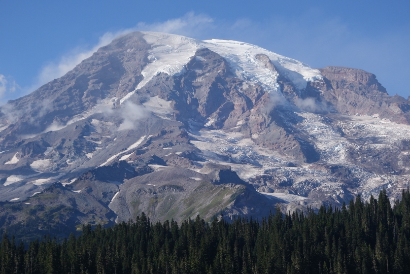 Der Mt. Rainier im Mt. Rainier Nationalpark