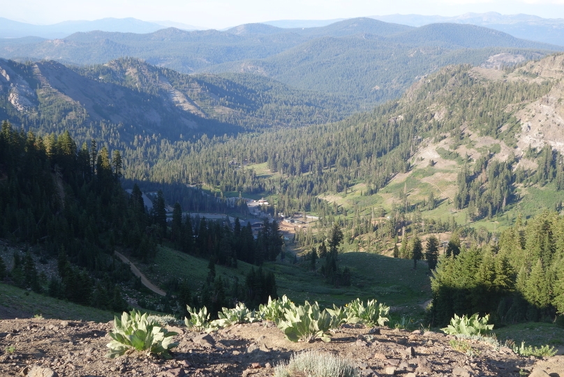 Talstation des Skigebietes von Squaw Valley