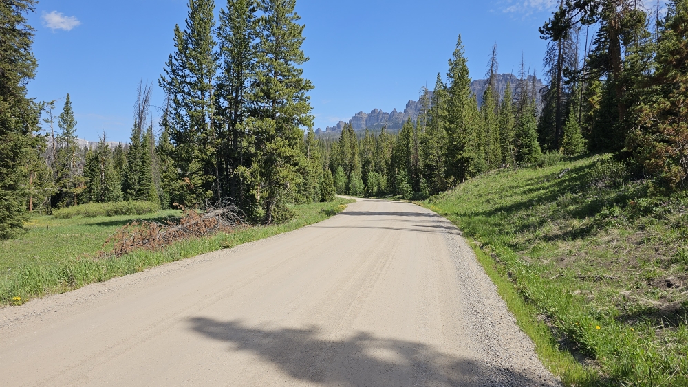 Auf dem Weg hoch zum Brooks Lake.
