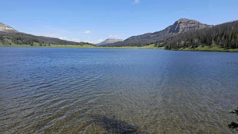 Der malerische Brooks Lake.
