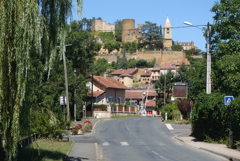 Châtillon 12km before my destination