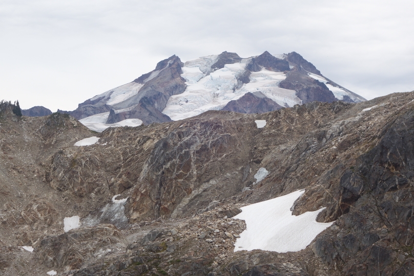 Der "Glacier Peak", ein Vulkan über 10000Fuss hoch