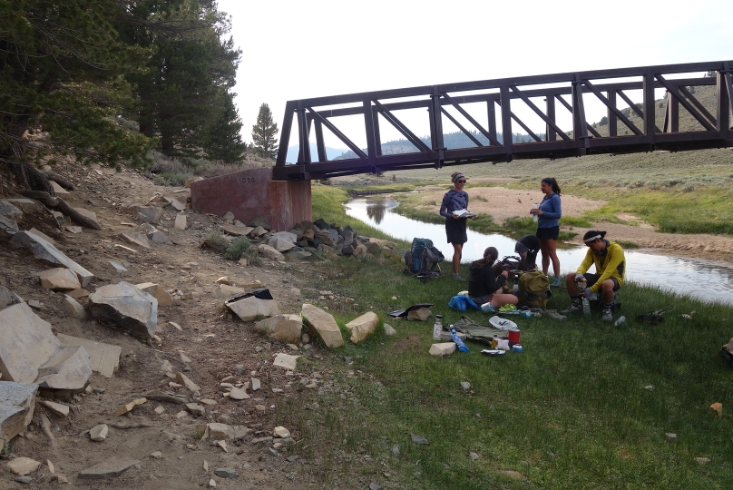 Willkommener Rastplatz am Kern river