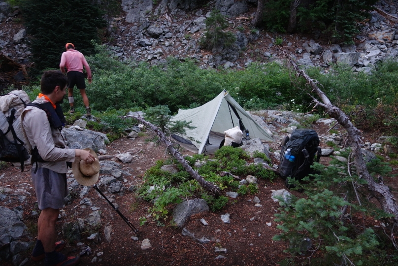 Leichtzelt anderer hiker...