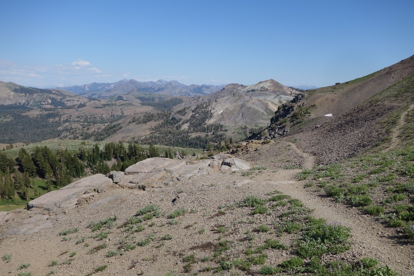 Beim Aufstieg zum Carson Pass