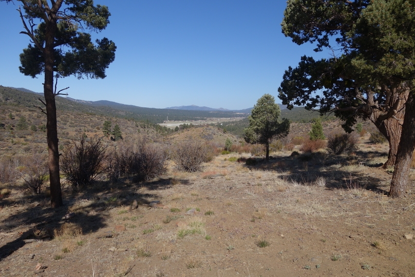 Blick gegen Westen Richtung Big Bear Lake 