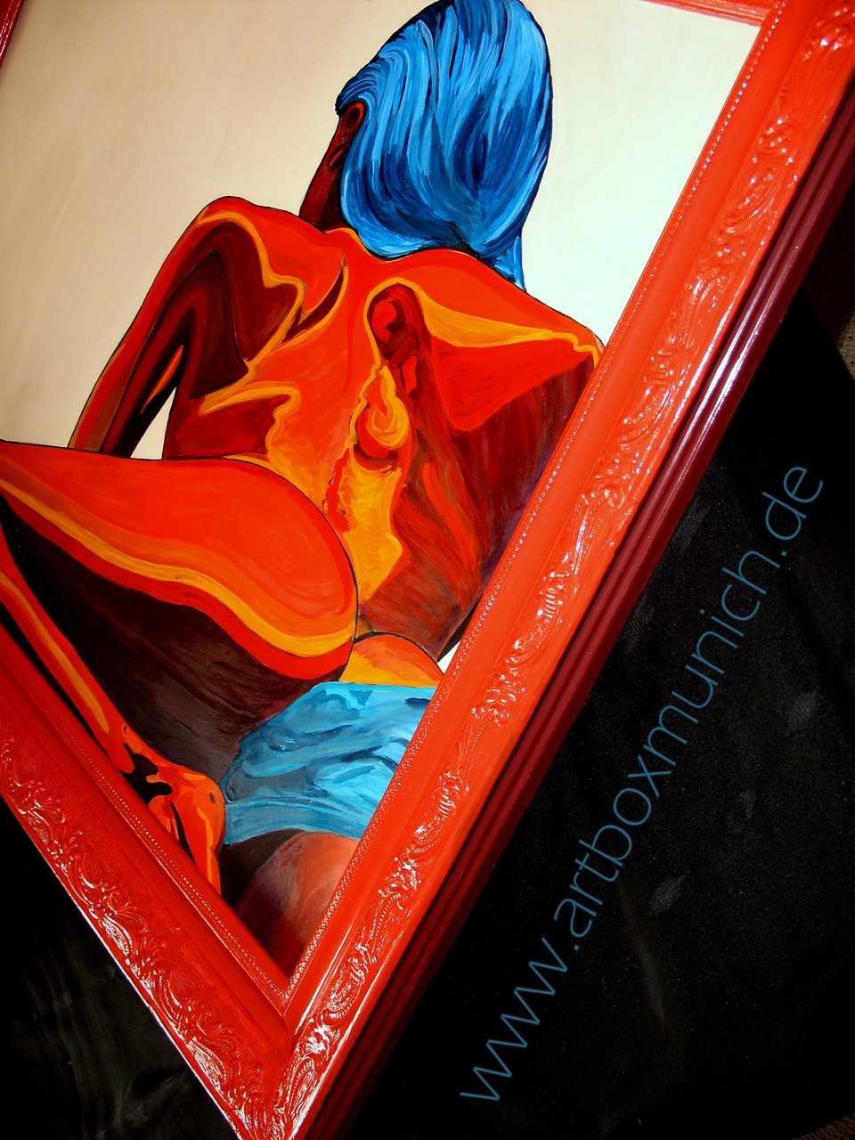 Upcycling Old Frames - Individuelles Aufbereiten alter Rahmen - www.artboxmunich.de