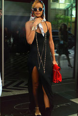 Rihanna Foulard Soie