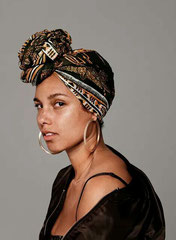 Alicia Keys Foulard Soie