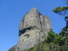 Pedra da Gávea. Lugar da plataforma de ASAS DELTA>