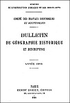 Histoire de la conquête de Formose par les Chinois en 1683. Bulletin de géographie historique et descriptive, 1890.