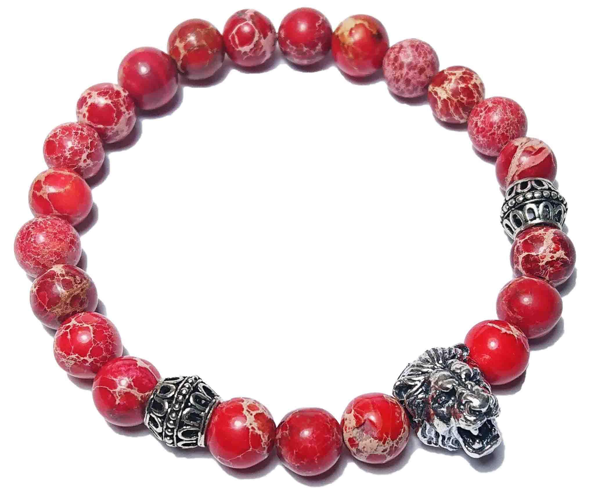 BEHERO Lion (rot) Armband