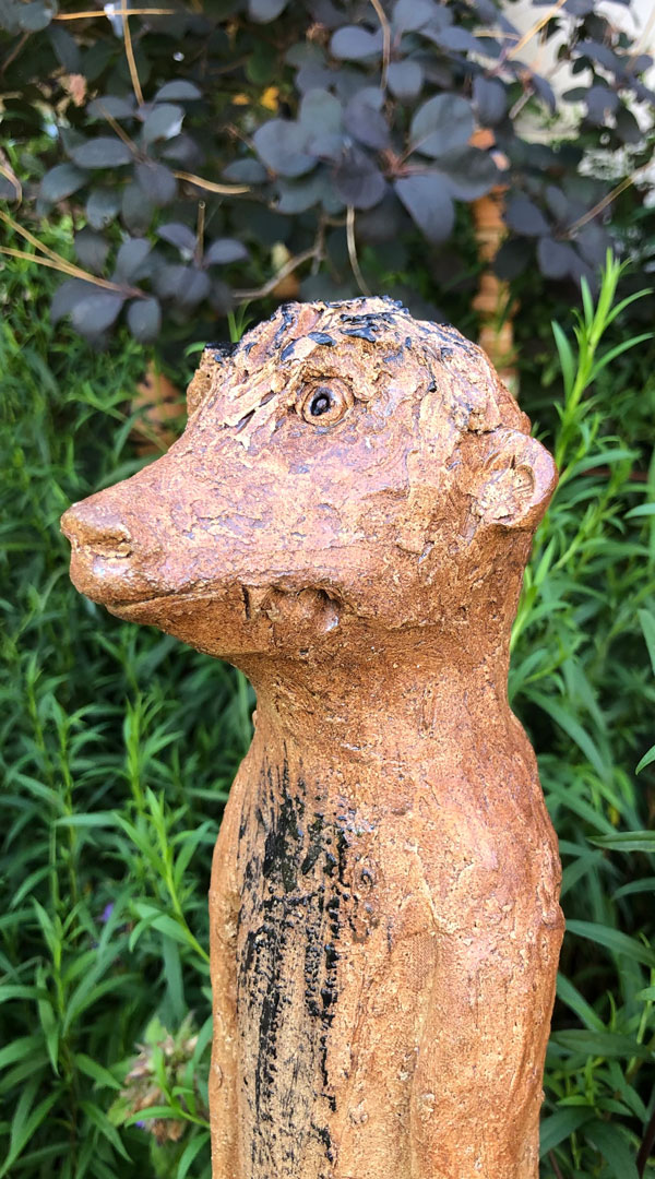 Skulptur Erdmännchen