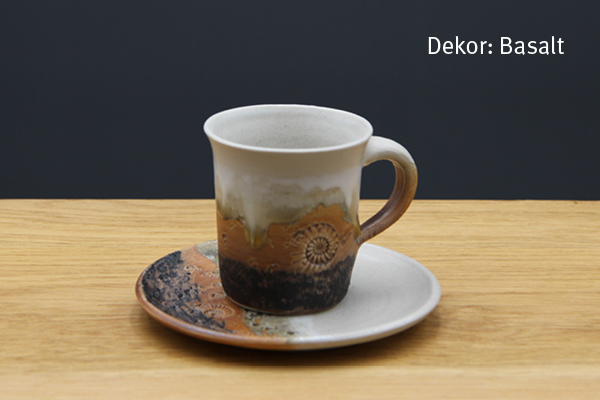 Keramik Espresso Gedeck Basalt