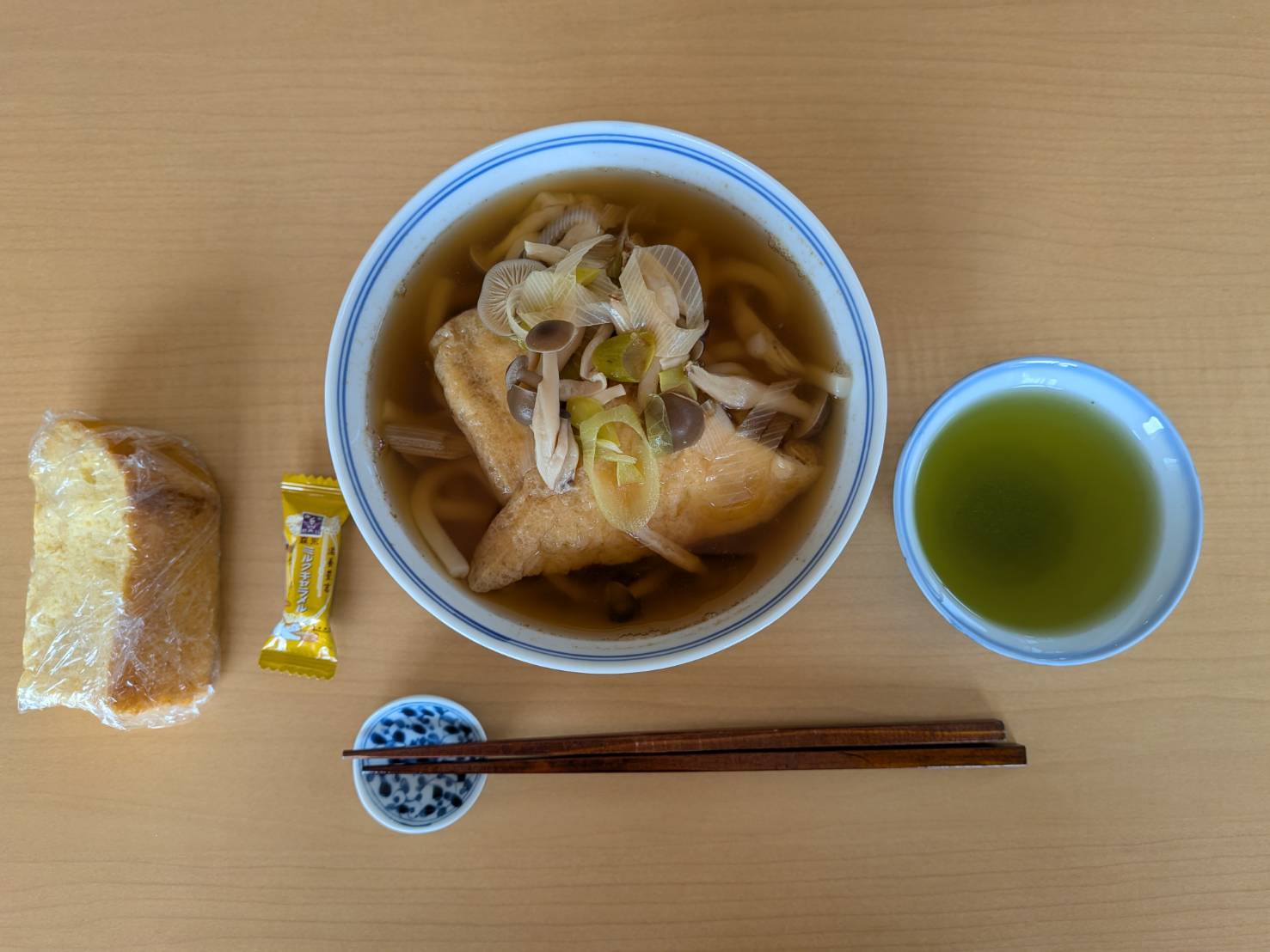 ホウ酸団子作りとうどんランチ