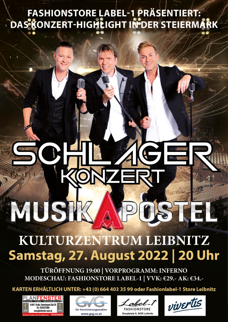MusikAposel Konzert am 27.08.2022