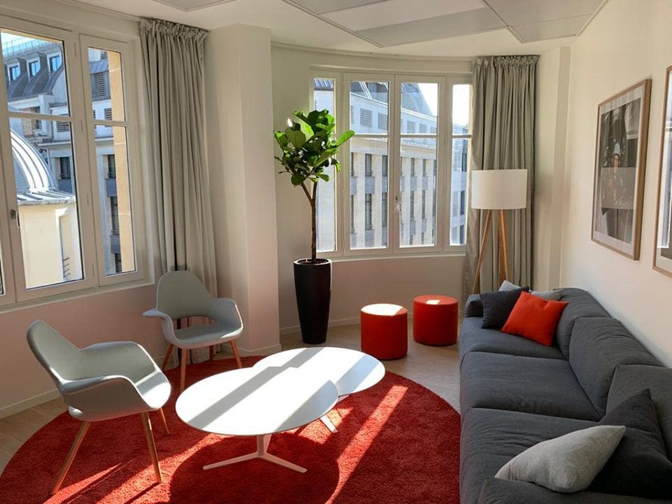 Location et entretien de plantes pour cette salle de pause