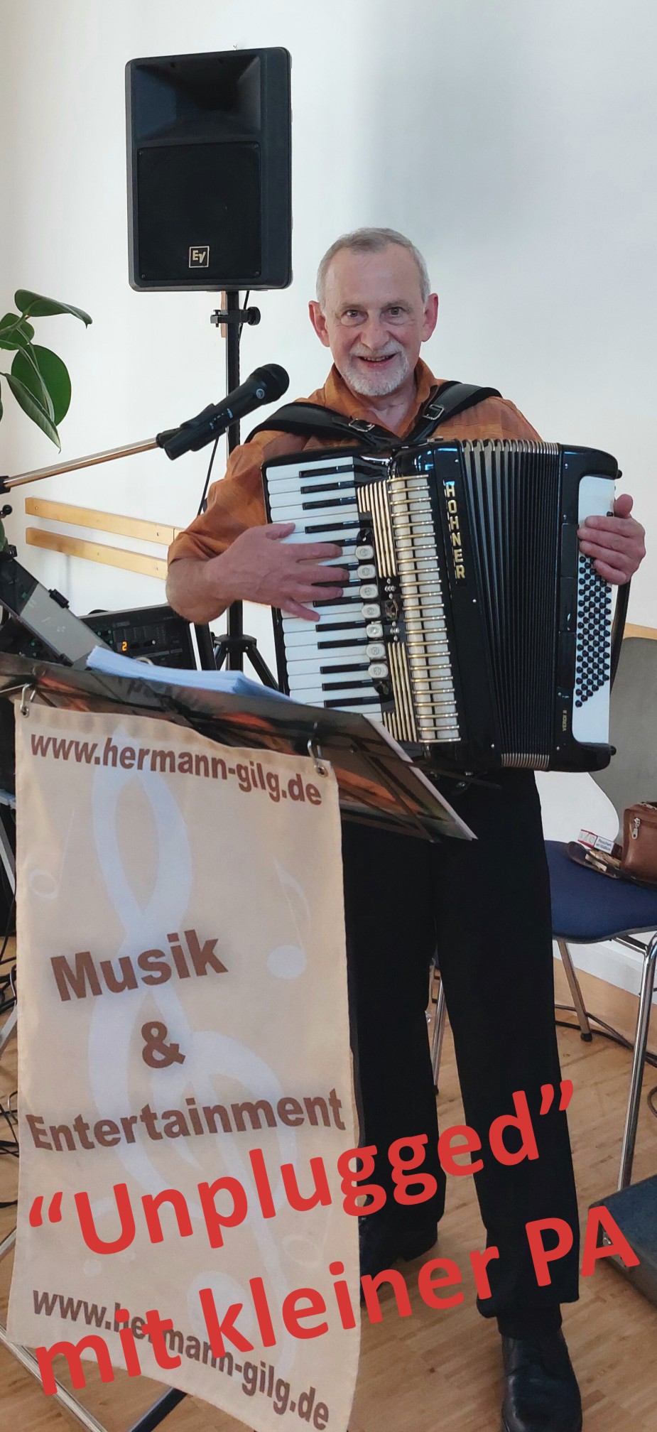 unplugged mit dem Akkordeon 