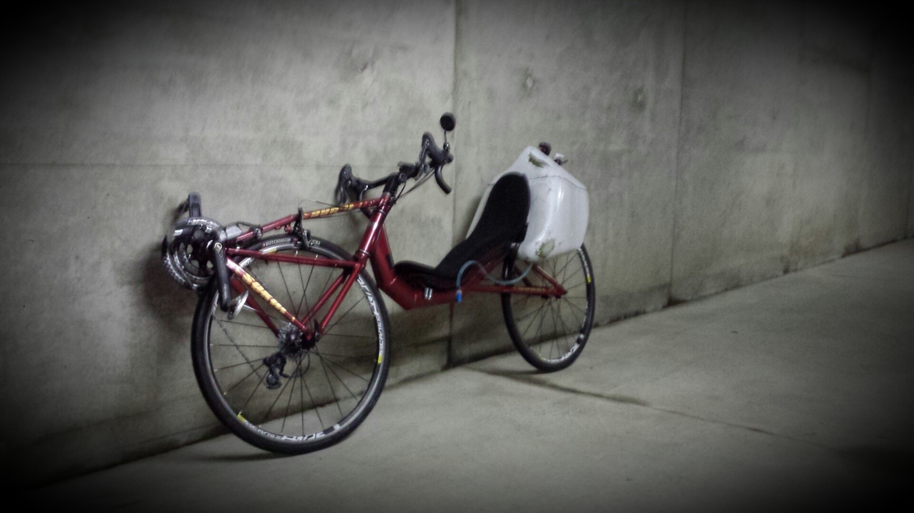 Le Sokol d'Annabelle en mode vélotaf