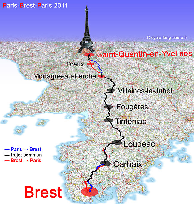 Une belle carte de 2011 que vous retrouverez sur le superbe site http://cyclo-long-cours.fr/