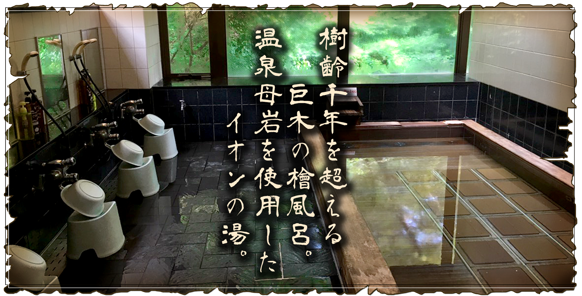 温泉母岩家庭用イオンの湯