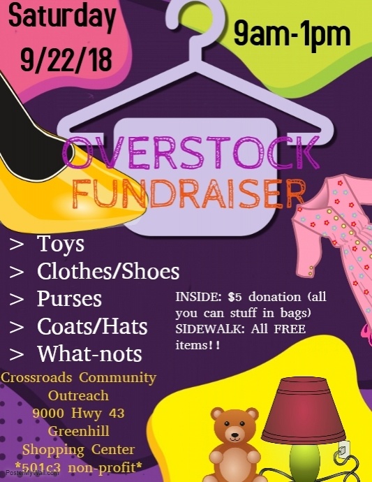 Overstock Fundraiser 