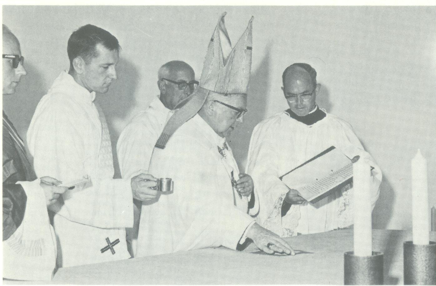 Kircheneinweihung am 11. September 1966