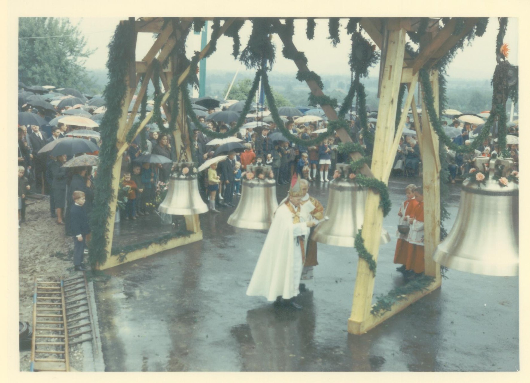 Glockenweihe am 21. August 1966