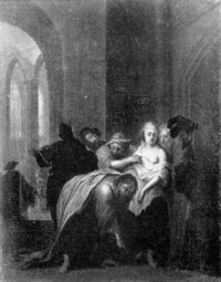 Johann Conrad Seekatz(1719-1768), Gemäldesammlung Mainz (Holzt.31x24cm) 1753-55