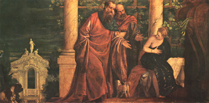 Paolo Veronese, Susanna ca.1580, Wien KHM