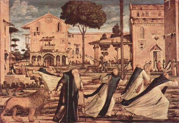 Carpaccio (1465-1525), Hieronymus-Legende 1502, San Giorgio dei Schiavoni