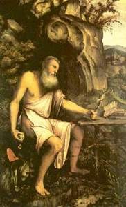 Romanino (1485-1562) Brescia, San Girolamo