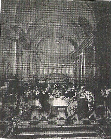 Ultima Cena, San Marcuola vor der redimensionierung 1936 (Fot.Fiorentini)