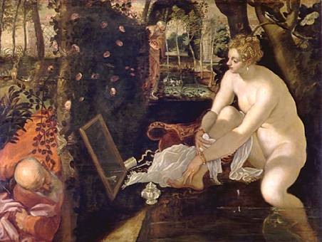 Jacopo Tintoretto, Susanna, Wien, KHM