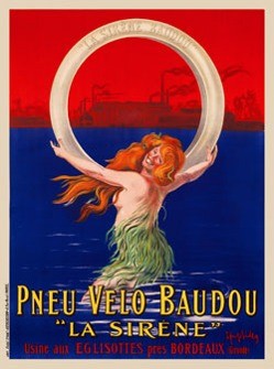 Cappiello, Poster Pneu Velo Baudou 1908