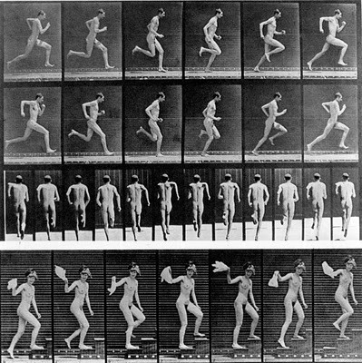 Eadweard Muybridge, Bewegungsakte