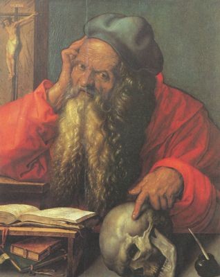 Albrecht Dürer (1471-1528), Hieronymus 1521, Lissabon, Museu de Arte Antigua