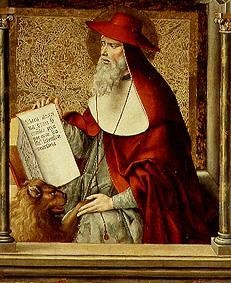 Pedro Berruguete (1450-1503), Hieronymus, Thomasaltar in Avila