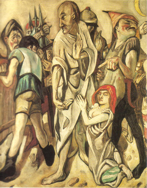 Max Beckmann (1884-1950) 1917, St.Louis Art Mus.(Lw.149,2x126,7cm)1937 'entartet'