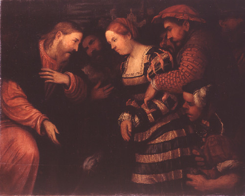Girolamo Romanino(Brescia 1484/87-1562) Lw.129,5x162,2cm, London privat