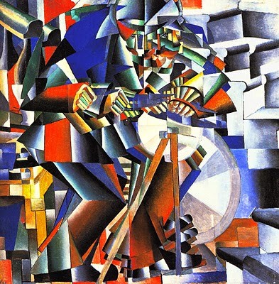 Kasimir Malewitsch (1878-1935), Scherenschleifer 1912