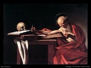 Caravaggio(1573-1610), San Girolamo 1606, Roma,Galleria Borghese