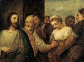 David Teniers d.J. (1610-1690) Kopie nach Tizian Holztafel 16,9x22,5cm Wallace Coll.London