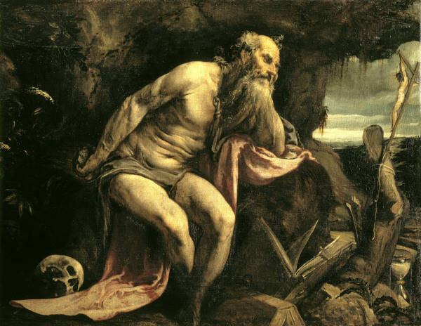 Jacopo Bassano (1510-1592), Hieronymus ca 1562/68, Venedig, Gall.d.Accademia