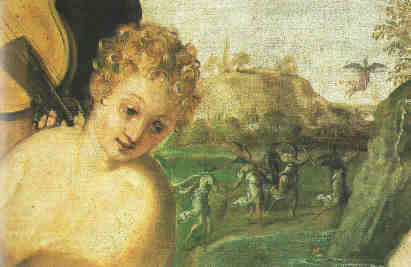 idem, Detail: die Verwandlung der Pieriden
